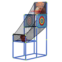 Arcade Basketball Game Kids Basketball Hoop Shot Electronic Scorer 3 Games Toy