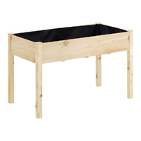 Greenfingers Garden Bed Elevated 120x60x80cm Wooden Planter Box Raised Container