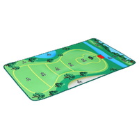 Everfit Golf Chipping Game Mat Indoor Outdoor Practice Training Aid Set
