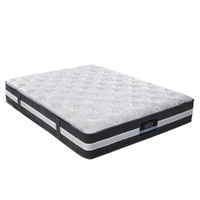 Giselle Bedding Queen Mattress Bed Size 7 Zone Pocket Spring Medium Firm Foam 30cm