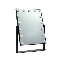 Embellir Hollywood Makeup Mirror Standing Mirror Tabletop Vanity 15 LED Bulbs