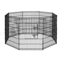 i.Pet Pet Dog Playpen 36" 8 Panel Puppy Exercise Cage Enclosure Fence