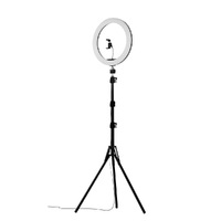 Embellir 10" LED Ring Light 5500K Dimmable Diva Diffuser With Stand Make Up Studio