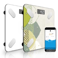 SOGA 2x Design Wireless Bluetooth Digital Body Fat Scale Bathroom Health Analyzer Weight