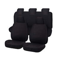 Seat Covers for FORD RANGER PXII SERIES 16/2015 - ON DUAL CAB FR BLACK CHALLENGER