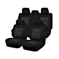 Seat Covers for TOYOTA CAMRY ASV/GSV70R 01/2018 - ON 4 DOOR SEDAN FR BLACK PREMIUM
