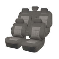 Premium Jacquard Seat Covers - For Chevrolet Colorado Rg Series Dual Cab  (2012-2022)