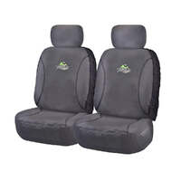Seat Covers for MAZDA BT50 B32P SERIES 11/2006 ? 11/2011 SINGLE / DUAL CAB CHASSIS FRONT 2X BUCKETS CHARCOAL TRAILBLAZER
