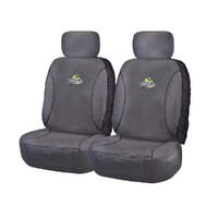 Seat Covers for FORD RANGER PJ-PK SERIES 12/2006 ? 11/2011 SINGLE / DUAL CAB CHASSIS FRONT 2X BUCKETS CHARCOAL TRAILBLAZER