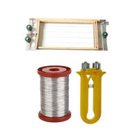 Beehive Frame Wire Cable Tensioner Crimper + 500gm Stainless Steel Frame Wire and Wiring Jig