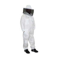 Beekeeping Bee Suit 2 Layer Mesh Round Head Style Ultra Cool & Light Weight - 4XL