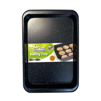 Stonewell Baking Tray Kitchen Oven Cooking Black
