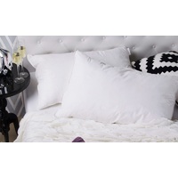 50% Duck Feather & 50% Duck Down Quilt 500GSM + Duck Pillows Twin Pack Combo Double White