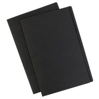 AVERY Manilla Folder Black FC Pack of 10