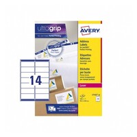 AVERY Labels L7163 LIP 14Up Pack of 350