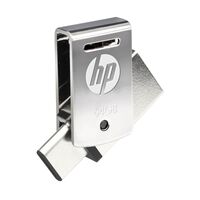 HP OTG USB Flash Drive On the go with x5000m 64GB Black Color