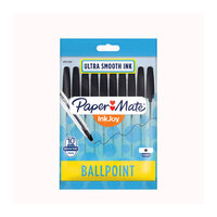 PAPER MATE Inkjoy100ST Ball Pen BlackPack 10 Box of 12