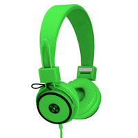 MOKI Hyper Green Headphones