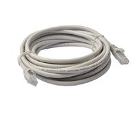 8WARE Cat6a UTP Ethernet Cable 15m Snagless Grey