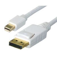 ASTROTEK Mini DisplayPort DP to DisplayPort DP Cable 1m - 20 pins Male to Male Gold Plated RoHS