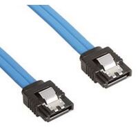 ASTROTEK SATA 3.0 Data Cable 30cm Male to Male Straight 180 to 180 Degree with Metal Lock 26AWG Blue CB8W-FC-5080
