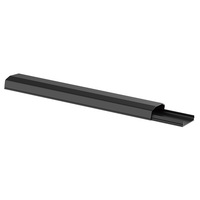 BRATECK Plastic Cable Cover - 250mm Material: Polyvinyl ChloridePVC Dimensions 60x20x250mm - Black