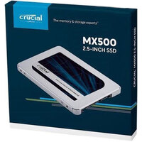 MICRON (CRUCIAL) MX500 1TB 2.5\' SATA SSD - 3D TLC 560/510 MB/s 90/95K IOPS Acronis True Image Cloning Software 7mm w/9.5mm Adapter