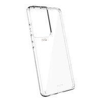 FORCE TECHNOLOGY Alta Case for Samsung Galaxy S21 Ultra 5G - Clear EFCTASG272CLE, Antimicrobial, 6m Military Standard Drop Tested, Shock & Drop Protec