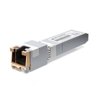 UBIQUITI SFP+ Transceiver Module, 10GBase-T Copper SFP+ Transceiver, 10Gbps Throughput Rate Via Cat6A Cable, Supports Up to 30m