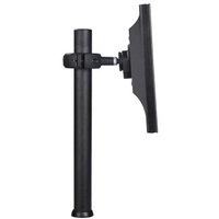 Atdec Spacedec Display Donut Pole 420mm Black - Single monitor or POS display mount - includes one QuickShift Donut