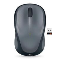 Logitech Wireless Mouse M235, 3 Button, USB Receiver, Scroll Wheel, Colour: Colt Glossy  Black, 1 AA battery pre-installed