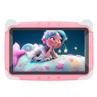 7 Inch IPS Touch Pink Tablet WiFi Quad Core 16GB Kids Iwawa Parent Control