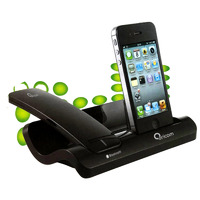 Oricom 30 Pin iPhone 4 4s iPod Charger & Cordless Bluetooth Handset black