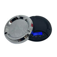 Ash Tray Jewellery Scale 500g Stainless Steel Platform 100g Max. SCP27