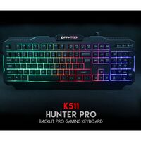 HUNTER PRO K511 Backlit Pro Gaming Keyboard