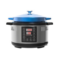6.5L Smart Digital Dutch Oven w/ 8 Cook Settings, Stainless Steel