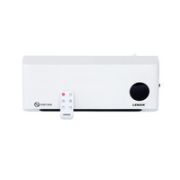 Wall-Mounted Heater & Fan with Remote Control