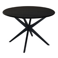 DION Round Dining Table (Black)
