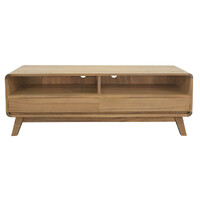 Providence 2 Drawer Entertainement Unit (Natural)