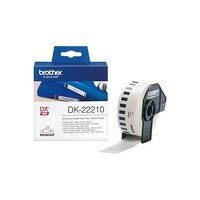 Brother DK22210 Continuous Length Paper Label Tape 29mm x 30.48m - for use in Brother Printer