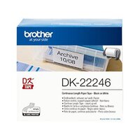 Brother DK22246 Continuous Paper Label Tape 103mm x 30.48m - for use in Brother Printer