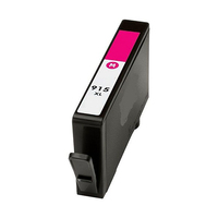 Compatible Premium 915XL High Yield Magenta Remanufactured Inkjet Cartridge 3YM20AA - 825 pages - for use in HP Printers