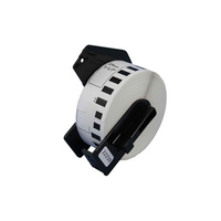 Compatible DK22210 Label Roll Black-on-White 29MM X 30.48M Continuous Roll - for use in Brother Printer