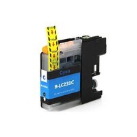 Compatible Premium Ink Cartridges LC231C  Cyan Cartridge  - for use in Brother Printers