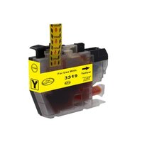 Compatible Premium Ink Cartridges LC3319XLY  High Yield Yellow Ink  - for use in Brother Printers