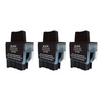 Compatible Premium Ink Cartridges LC47BK  Black Triple Pack - for use in Brother Printers
