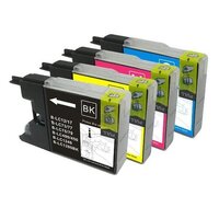 Compatible Premium Ink Cartridges LC73  Set of 4 Inks - Bk/C/M/Y - for use in Brother Printers