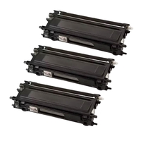 Compatible Premium 3 x TN251BK  Black Toner Cartridge  - for use in Brother Printers
