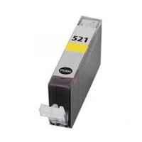 Compatible Premium Ink Cartridges CLI521Y  Yellow Ink - for use in Canon Printers