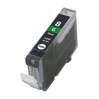 Compatible Premium Ink Cartridges CLI8G  Green Ink - for use in Canon Printers